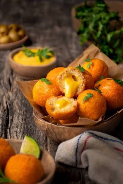توپک مرغ و پنیر